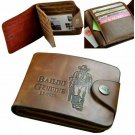 Men's Retro Cowboy Leather Wallet ID Card Holder Purse Clutch Wallets Billfold