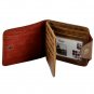 Men's Retro Cowboy Leather Wallet ID Card Holder Purse Clutch Wallets Billfold