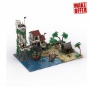 Port Sauvage Building Blocks for The Cursed Beach/Pirates of Barracuda Bay Brick Port Sauvage Building Blocks for The Cursed Beach/Pirates of Barracuda Bay Brick