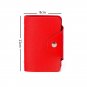 24 Cards Slim PU Leather Bank ID Credit Card Holder Pocket Case Wallet Purses