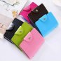 24 Cards Slim PU Leather Bank ID Credit Card Holder Pocket Case Wallet Purses
