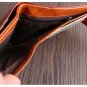 Men US 100 Dollar Bill Leather Bifold ID Card Photo Holder Wallet Handbag Purse