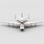 AN-225 Carrierplane Model Building Blocks Set for Buran with Antonov Bricks Toys
