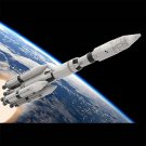 MLV-25L Launch Vehicle Rocket Model Building Blocks Set Saturn MOC Bricks Toys MLV-25L Launch Vehicle Rocket Model Building Blocks Set Saturn MOC Bricks Toys