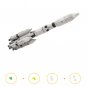 MLV-25L Launch Vehicle Rocket Model Building Blocks Set Saturn MOC Bricks Toys