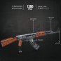 Building Blocks Set Military MOC AK47 Assault Rifle Guns Bricks Model Kids Toys