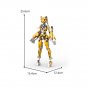 Mobile Suit Female Robot Girl Mech Building Blocks Set Tiger Girl MOC Bricks Toy