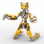 Mobile Suit Female Robot Girl Mech Building Blocks Set Tiger Girl MOC Bricks Toy