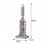 1:110 scale Model Building Blocks for Titan IIIE Centaur Rocket MOC Bricks Toys