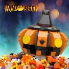 Holiday Pumpkin Head Pendant Building Block Set Christmas Gift MOC Bricks Toys