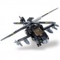 Armed US Attack Helicopter Building Blocks Military MOC Brick DIY Model Toy Gift