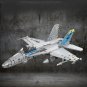 DIY Model Building Blocks for Hornet MOC F-18 Fighter Jet Aircraft Bricks Toys