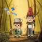 MOC Garden Figures Building Blocks Set Cartoon TV Bricks Toys Collection Gift