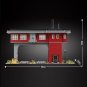 Railway Signal Station Model Building Blocks Train MOC Bricks Toys Set Kids Gift