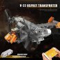 APP Motorized RC MOC V22 Osprey Plane Building Blocks Set Bricks DIY Model Toys
