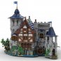 Model Building Blocks for Black Falcon's Fortress Classic Castle Bricks Toys Set