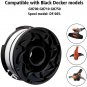 36ft 0.065" String Trimmer Line Spools Replacement for BLACK+DECKER DF-065-BKP