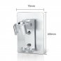 Hole-free Shower Head Handset Holder Hook Room Wall Mount Sticking Hang Bracket