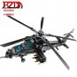 Z10 Attack Helicopter Building Blocks Set Military MOC Bricks Toy DIY Model Gift