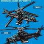 Z10 Attack Helicopter Building Blocks Set Military MOC Bricks Toy DIY Model Gift