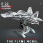 F22 Raptor Fighter Plane DIY Model Building Blocks Military MOC Bricks Kids Toys