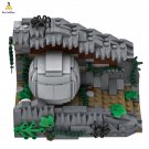 Iconic Opening Scene the Rolling Stone Chase Building Blocks Set Film Bricks Toy