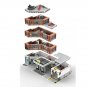 Bigger Modular Building Blocks Set for 10264 Corner Garage MOC Bricks Toy 4897pc