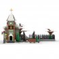 Winter Village Church w/ Graveyard DIY Model Building Blocks MOC Bricks Toy Gift