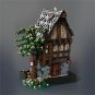 Medieval Modular Street Building Blocks Set DIY Model MOC Bricks Toys Collection