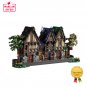 Medieval Modular Street Building Blocks Set DIY Model MOC Bricks Toys Collection