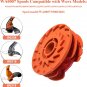 16ft String Trimmer Spools Line Cap Covers Replacement for Worx WA0007 50019417