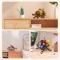 Animal Flower Model Building Block Set Plant Decoration Bricks Toy for Kids Gift