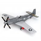 WW2 P-51 Fighter Aircraft Building Blocks Set Military MOC Bricks DIY Model Toys WW2 P-51 Fighter Aircraft Building Blocks Set Military MOC Bricks DIY Model Toys