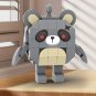 Frustrated Bear Model Building Block Set Game Character MOC Bricks Toys Gift