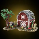 Red Barn Country Farm Cabin Model Building Blocks MOC Bricks Toys Set Collection Red Barn Country Farm Cabin Model Building Blocks MOC Bricks Toys Set Collection