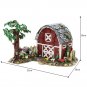 Red Barn Country Farm Cabin Model Building Blocks MOC Bricks Toys Set Collection