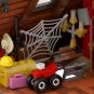 MOC Frame Cabin Attic Building Block Set House Architecture DIY Model Bricks Toy
