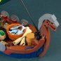 MOC Longship Boat Model Building Blocks Medieval Ship Brick Toys Set Collection