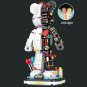 DIY Model Building Blocks Set Funny MOC Idea Half Bear Robot Brick Toy Kids Gift