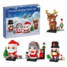 Santa Claus Christmas Reindeer Model Building Blocks Bricks Toys Set Kids Gift Santa Claus Christmas Reindeer Model Building Blocks Bricks Toys Set Kids Gift