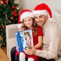 Santa Claus Christmas Reindeer Model Building Blocks Bricks Toys Set Kids Gift