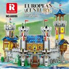 Golden Lion Castle Building Blocks Set Creator Experts MOC Bricks DIY Model Toys