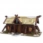 Viking Longhouse Modular Building Blocks Set Medieval House MOC Bricks Toy 641pc