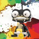 Nibbler DIY Model Building Blocks Set TV Shows MOC Bricks Toys Collection Gift