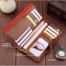 Men's Vintage HunterLeather Wallet ID Card Holder Purse Clutch Wallets Billfold