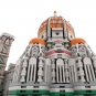 MOC Cathedral of Santa Maria del Fiore Model Building Blocks Church Bricks Toys
