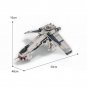 Model Building Blocks for Republic Dropship V2 for 7501975337 AT-TE Bricks Toys