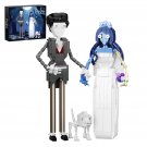 Figures Model Building Block Set for Corpse Bride Movie Brick Toy Halloween Gift Figures Model Building Block Set for Corpse Bride Movie Brick Toy Halloween Gift