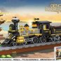 Train Building Blocks Sets for Genoa Locomotive MOC Bricks DIY Model Kids Toys