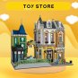 Building Blocks Set City Creator MOC Street Toy Store Shop DIY Bricks Model Kids